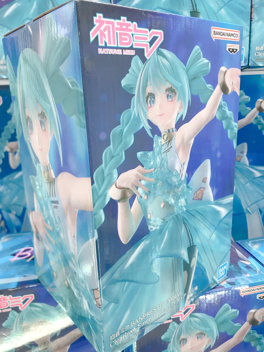 初音ミク EVOLVE クリアルクス・エメラルド・ジェム 19個セット 初音