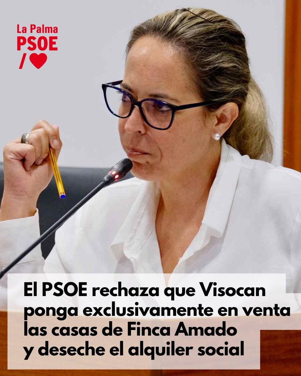 La consejera socialista Susana Machín señala que esta entidad del Gobierno de Canarias pretende vender estas casas por un precio de entre 109.000 y 140.000 euros, olvidando a las personas en exclusión residencial que no pueden optar a una compra

🔗goo.su/EONmT