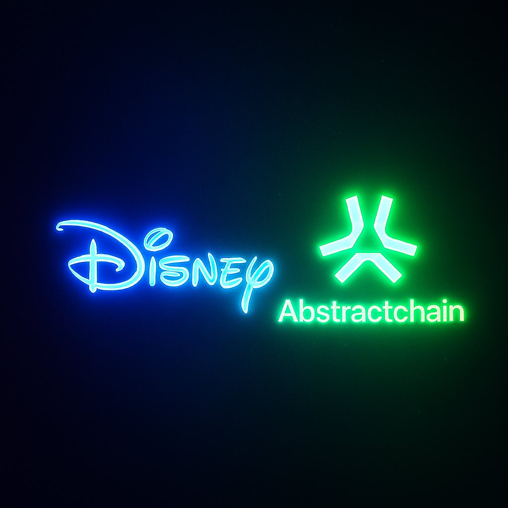 0xweb3builder's tweet image. A new era for Web3 is here.
@Disney joins @AbstractChain via @cryptoys. Iconic brands and millions of fans are now coming on-chain. 💚