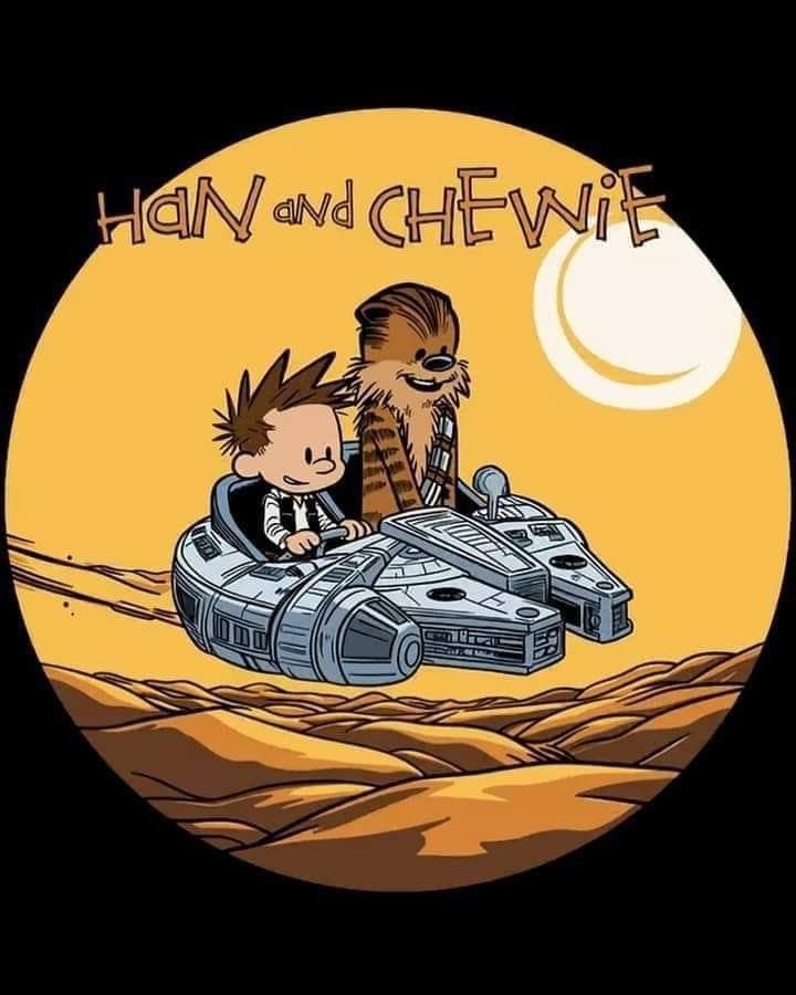 gaserranos's tweet image. Dosis diaria de #StarWars #EztarGuarz #MilleniumFalcon #HanSolo #Chewbacca #Follow @EztarGuarz on X