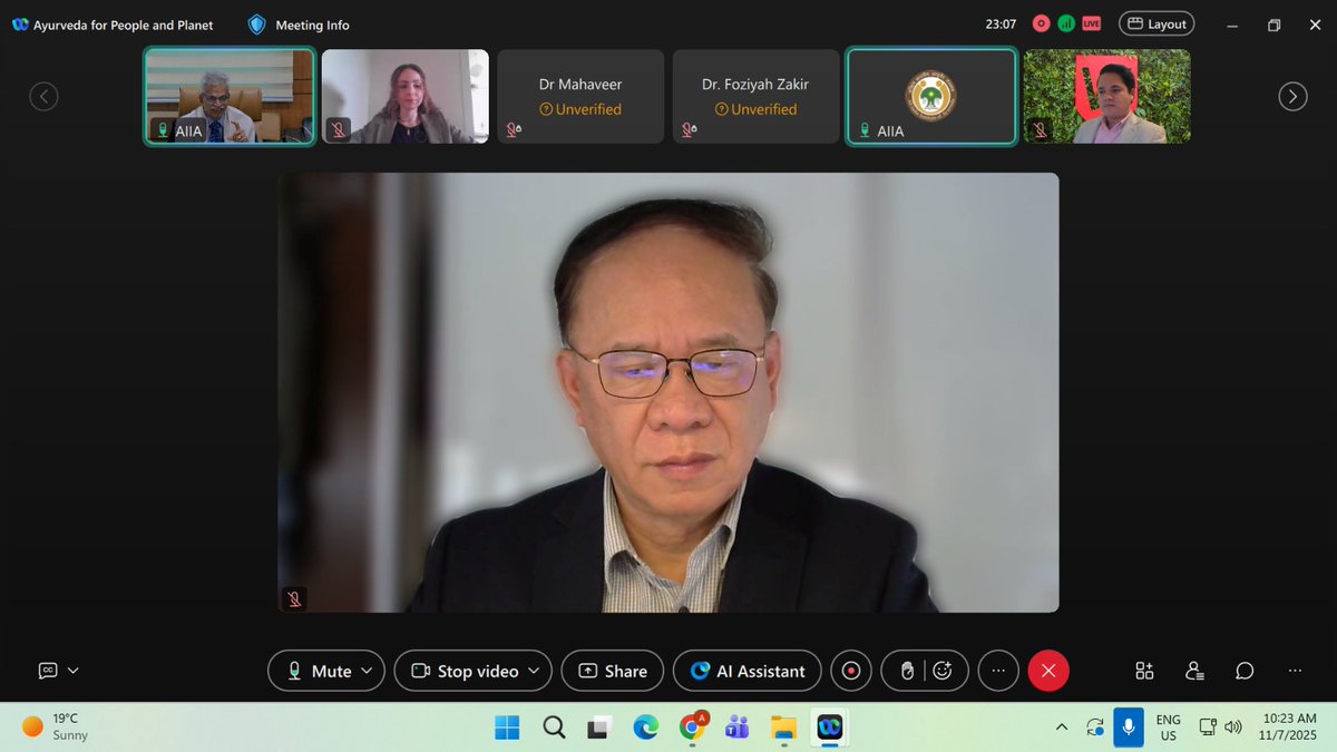 AIIA_NDelhi's tweet image. The International Cooperation Cell for Ayurveda (ICCA) of AIIA, New Delhi successfully organized an International Webinar in collaboration with its MOU partner in Australia - NICM Health Research Institute, Western Sydney University, Australia, today.