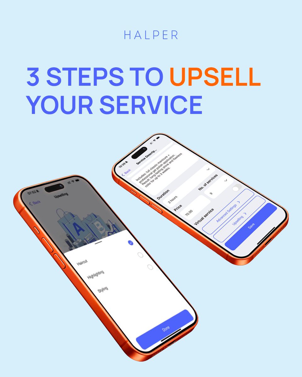 HALPER_ai's tweet image. Most AI tools follow up.
Halper knows when to act.
It studies your clients — who books, what they love, and when to upsell.

✅ More repeats
✅ Fewer no-shows
✅ Higher revenue

Your growth, on autopilot.
 halper.ai
#Halper #AIBusinessManager #AIforSmallBusiness