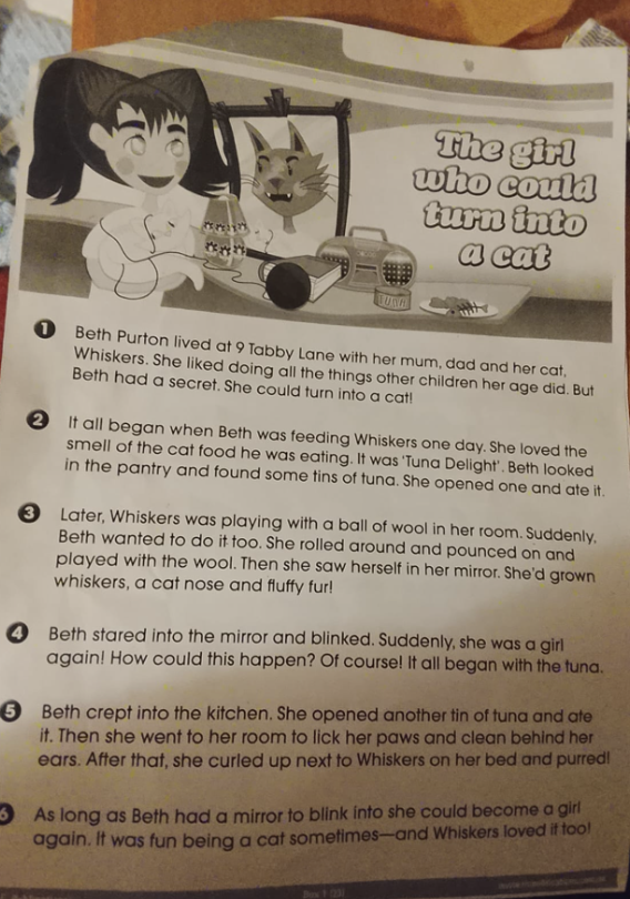 From a follower:  "I just want to show you the homework for my 7yr old daughter tonight in Kilkee primary school 😡 I'm fuming."