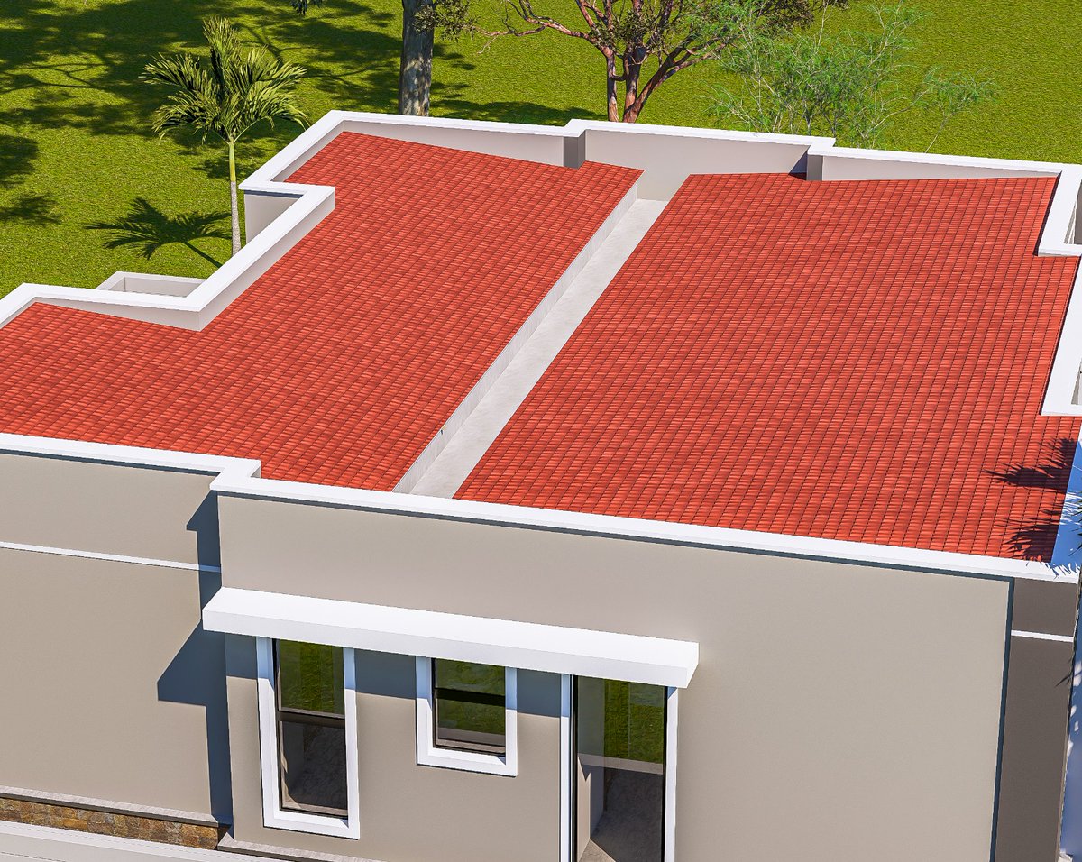 njoro_wa_mjengo's tweet image. Kitengela, setting out of this three bedroom design #MjengoniArt