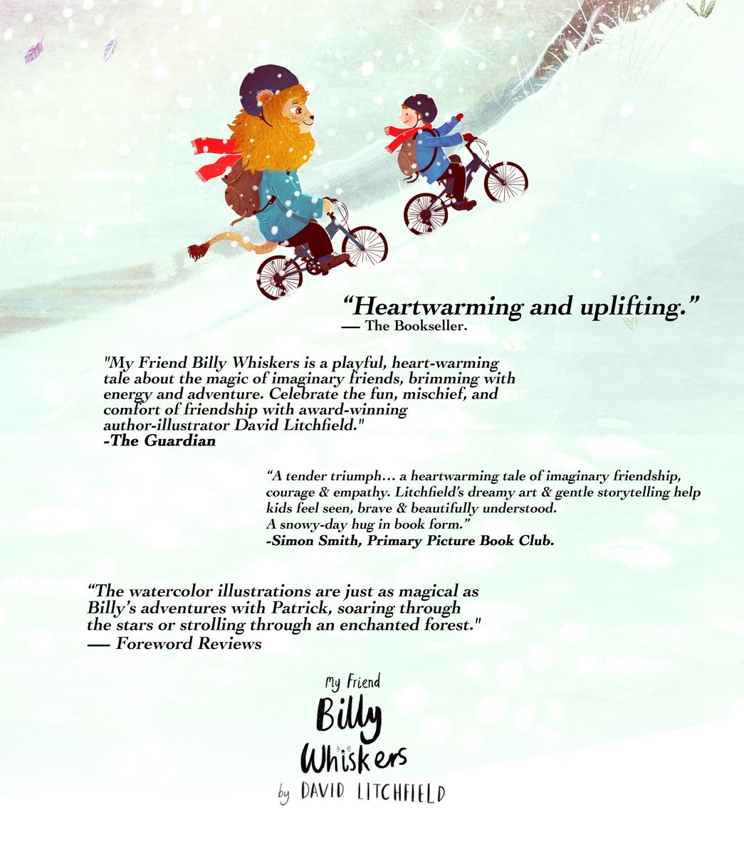 The reviews are in 🦁👦 #MyFriendBillyWhiskers