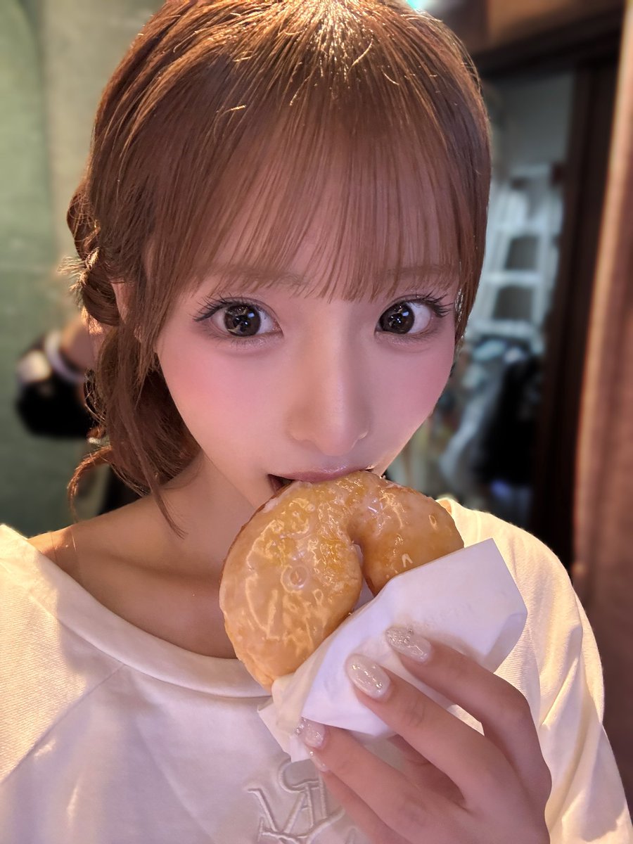 おいしかった〜（  ૢᵕ̴̤ ᴗᵕ̴̤ ૢ  ）🍩