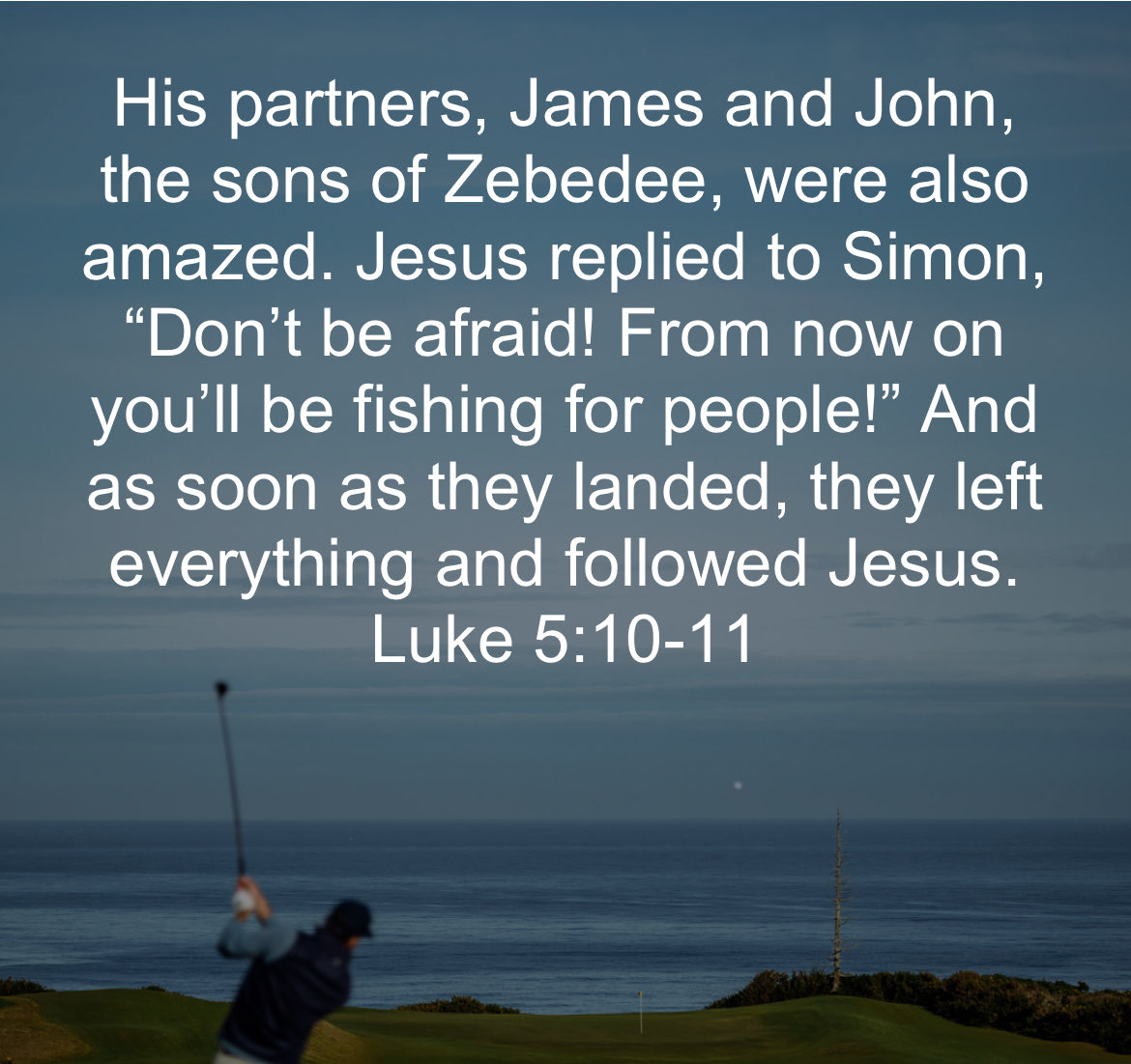 Incredibly thankful and humbled that Jesus chooses imperfect people like me and you to fall in behind Him.

Being imperfect highlights our need for the saving work of the only perfect One who can provide it.

“Follow me”. -Jesus 🎣🙏🏻