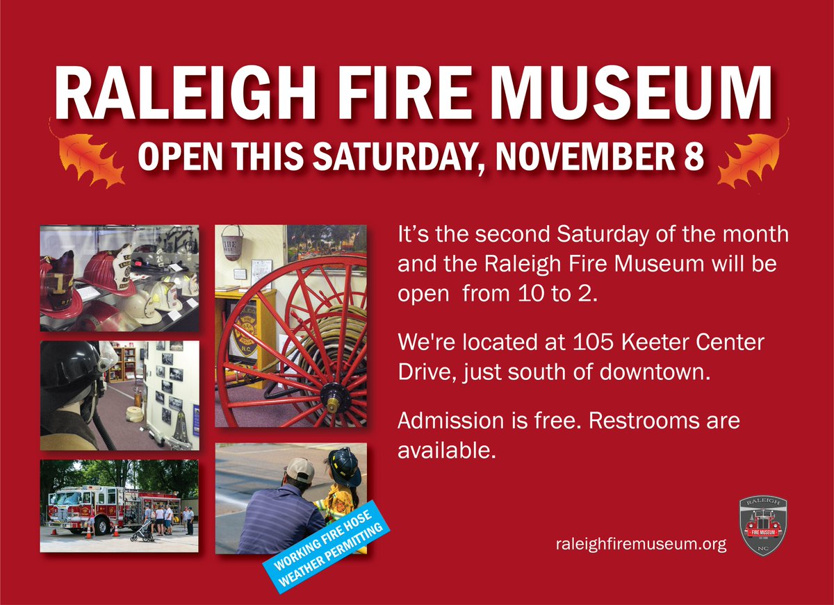 Raleigh Fire Museum tweet media