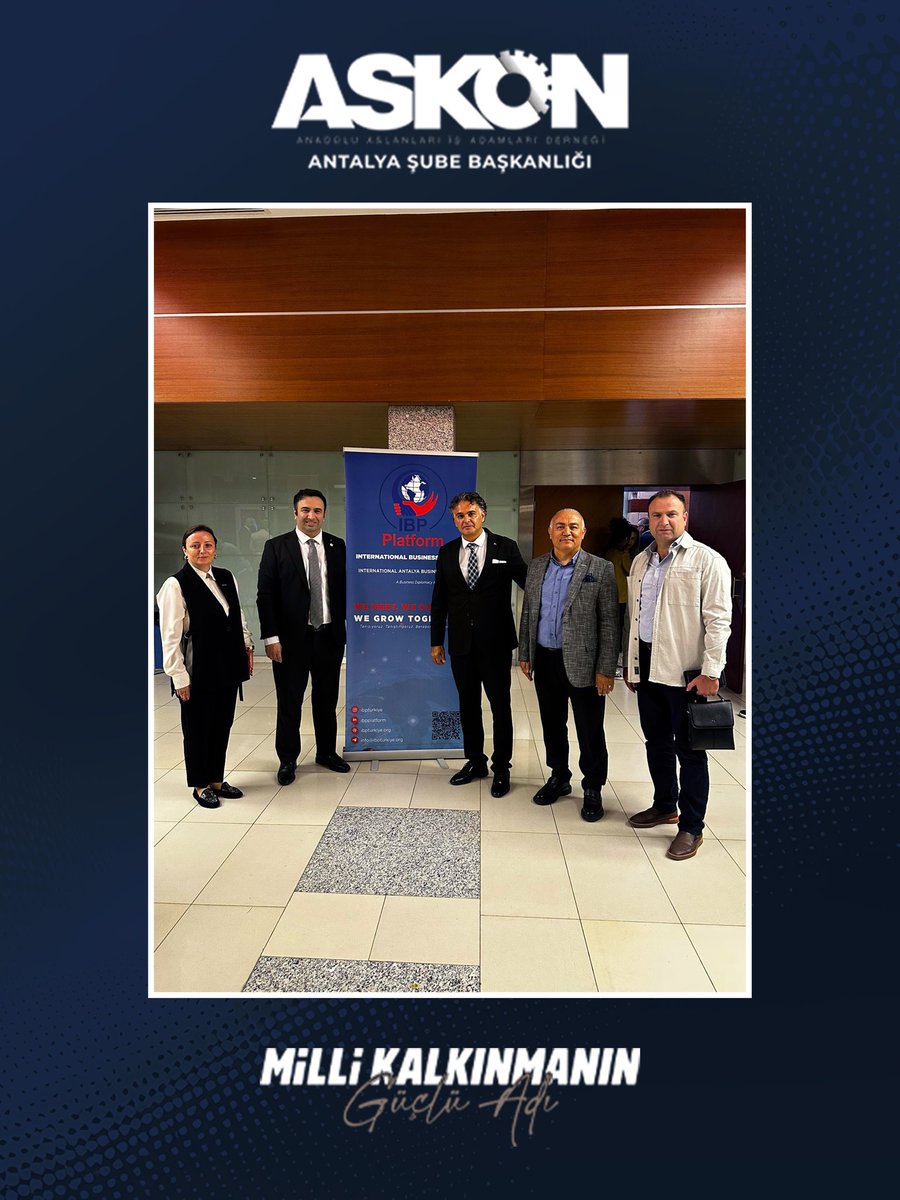 ASKON Antalya, Uluslararası Antalya Ticaret Forumu’nda!
🌍 International Antalya Business Forum (IBP – 1)