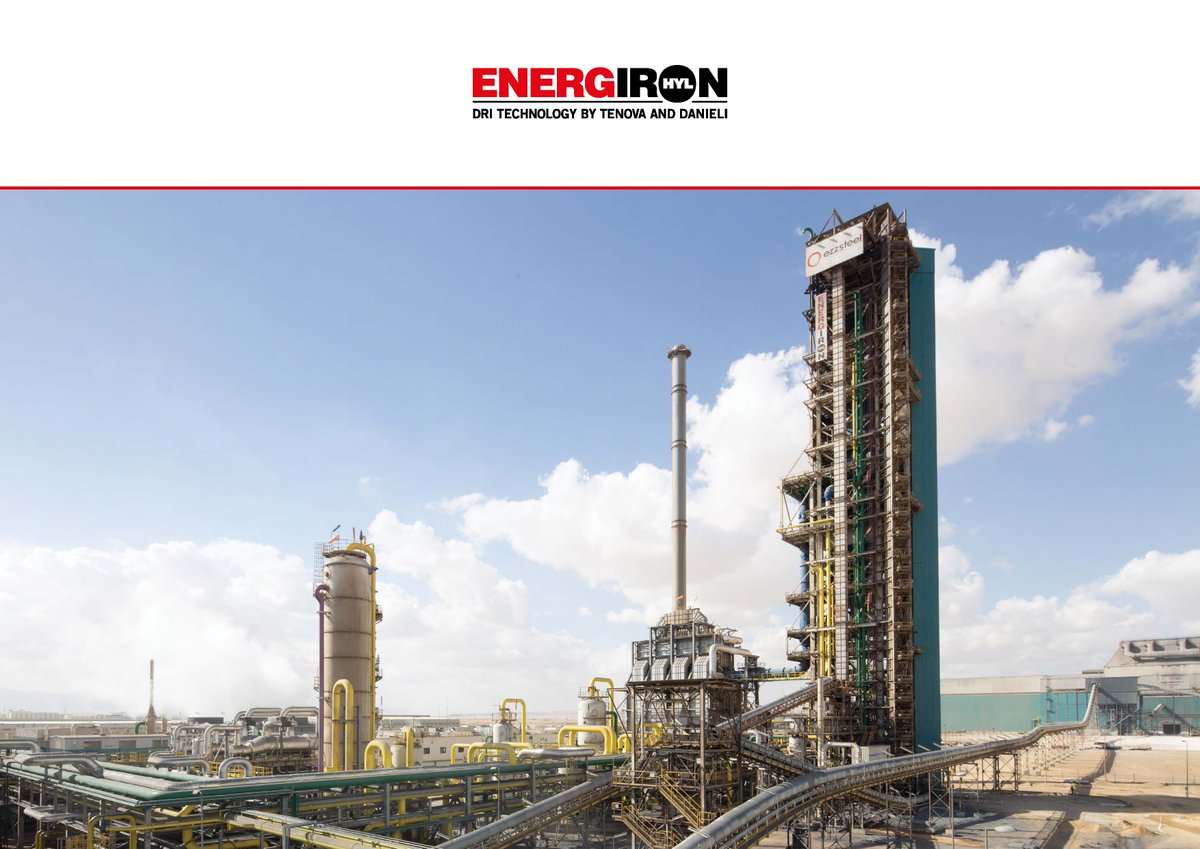 The new ENERGIRON brochure is out! Learn what makes our DR technology the benchmark for sustainable steel: higher efficiency, lower emissions, uncompromised quality. Explore how Tenova &amp; Danieli are redefining steelmaking 👉energiron.com/media/brochure…