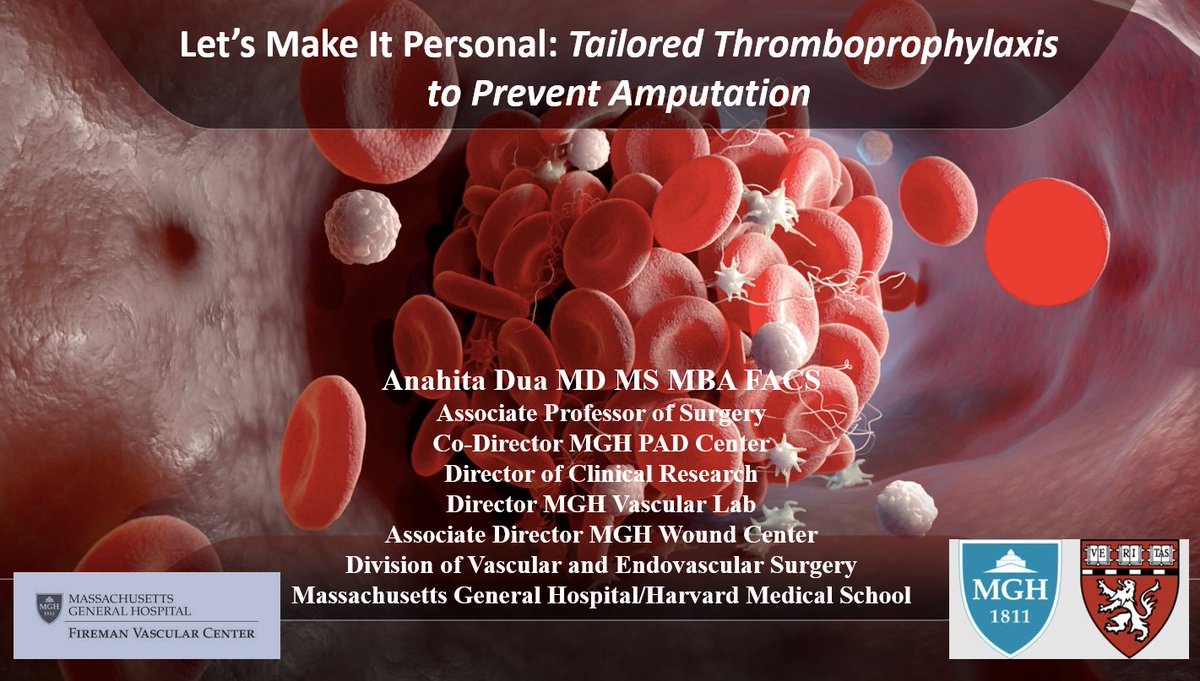 Thanks to Dr. <a href="/AnahitaDua/">Anahita Dua MD MS MBA FACS</a> for her incredible talk on Advancing Therapies in Critical Limb Ischemia and Limb Loss Prevention. The audience was captivated, everyone loved it! We're grateful for your expertise and insights.