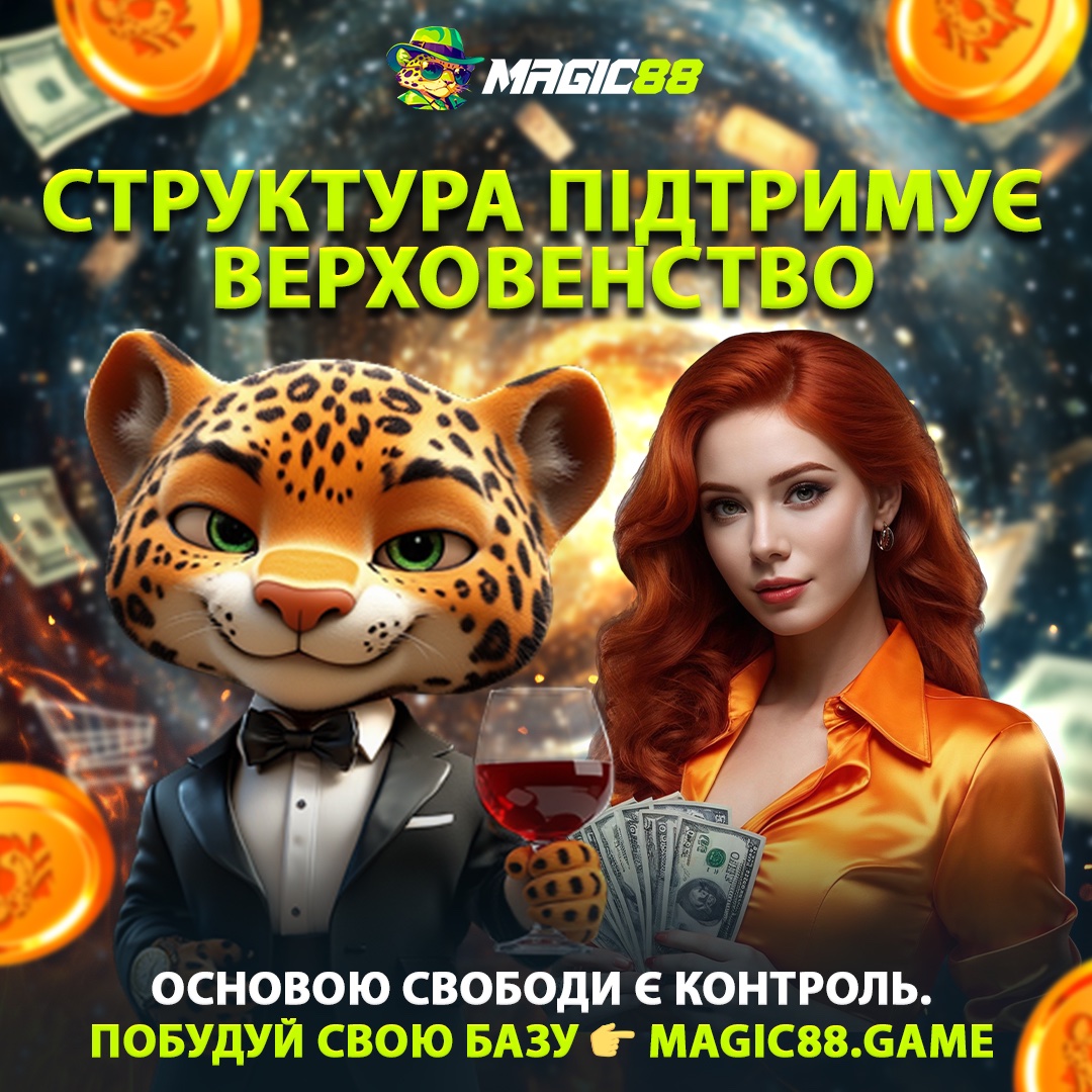 magic88Ukraine's tweet image. 🔰 СТРУКТУРА ПІДТРИМУЄ СИЛУ
Контроль створює справжню свободу.
Будуй системно. Грай відповідально.
👉 magic88.game￼
#Magic88 #CryptoStructure #VIPPrecision #DominantFlow #ГрайВідповідально #18Plus