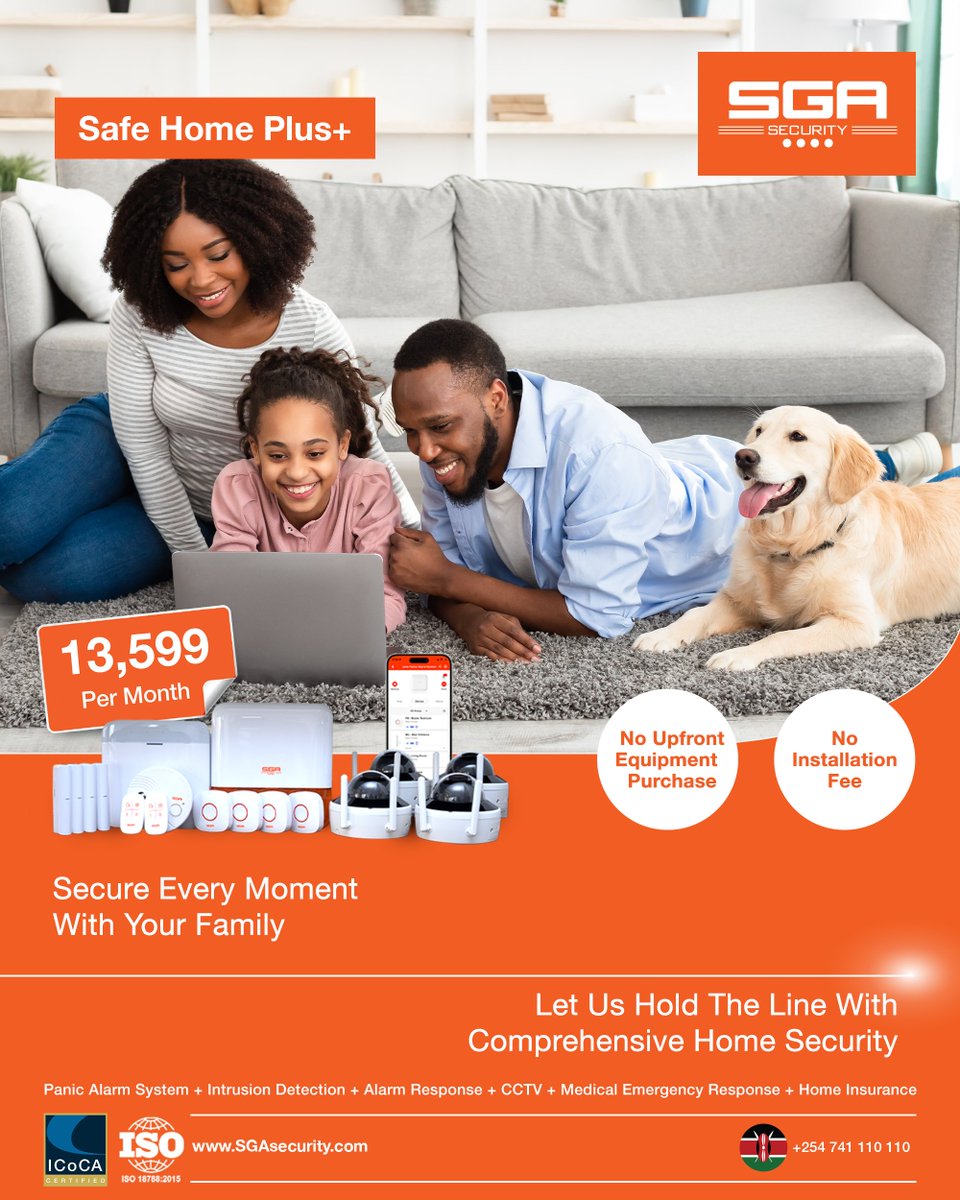 SGA_Security's tweet image. Why settle for partial security?
Safe Home Plus gives you total protection — full surveillance, instant response, no compromises.
Call 0741 110 110 or visit sgasecurity.com/home-security-…

#TheOrangeLine #SGASecurity #WeUnderstandSecurity #InvisibleProtection