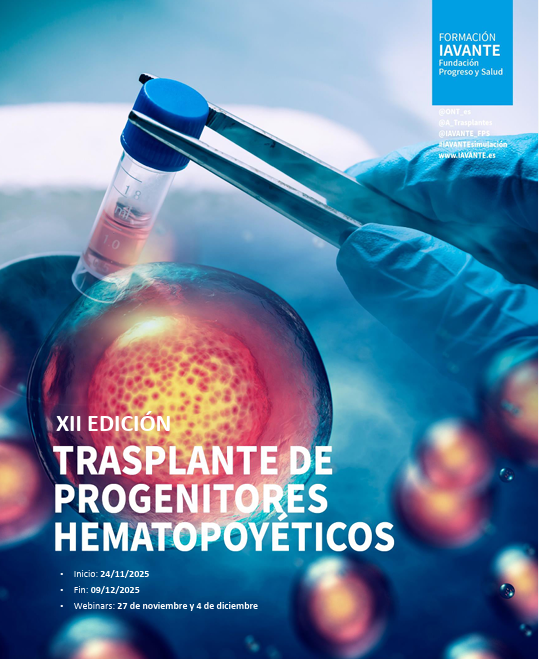 ONT_esp's tweet photo. #CursoONT XII Curso de Trasplante de Progenitores Hematopoyéticos
🗓 24 de noviembre al 9 de diciembre
🤝 @ONT_esp, @A_Trasplantes , @IAVANTE_FPS
✍️Inscripción hasta el 10 de nociembre: https://t.co/PlqGSA6KXG https://t.co/IIKavoSell