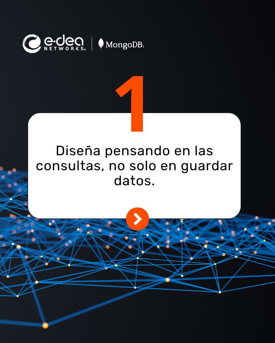 EdeaNetworks's tweet image. #MongoDB es potente, pero un mal diseño puede costarte tiempo y dinero.

👉 Conoce estas 5 claves para modelar bien tus datos y evitar dolores de cabeza.
🔐 En E-dea Networks hacemos que tus datos trabajen para ti.