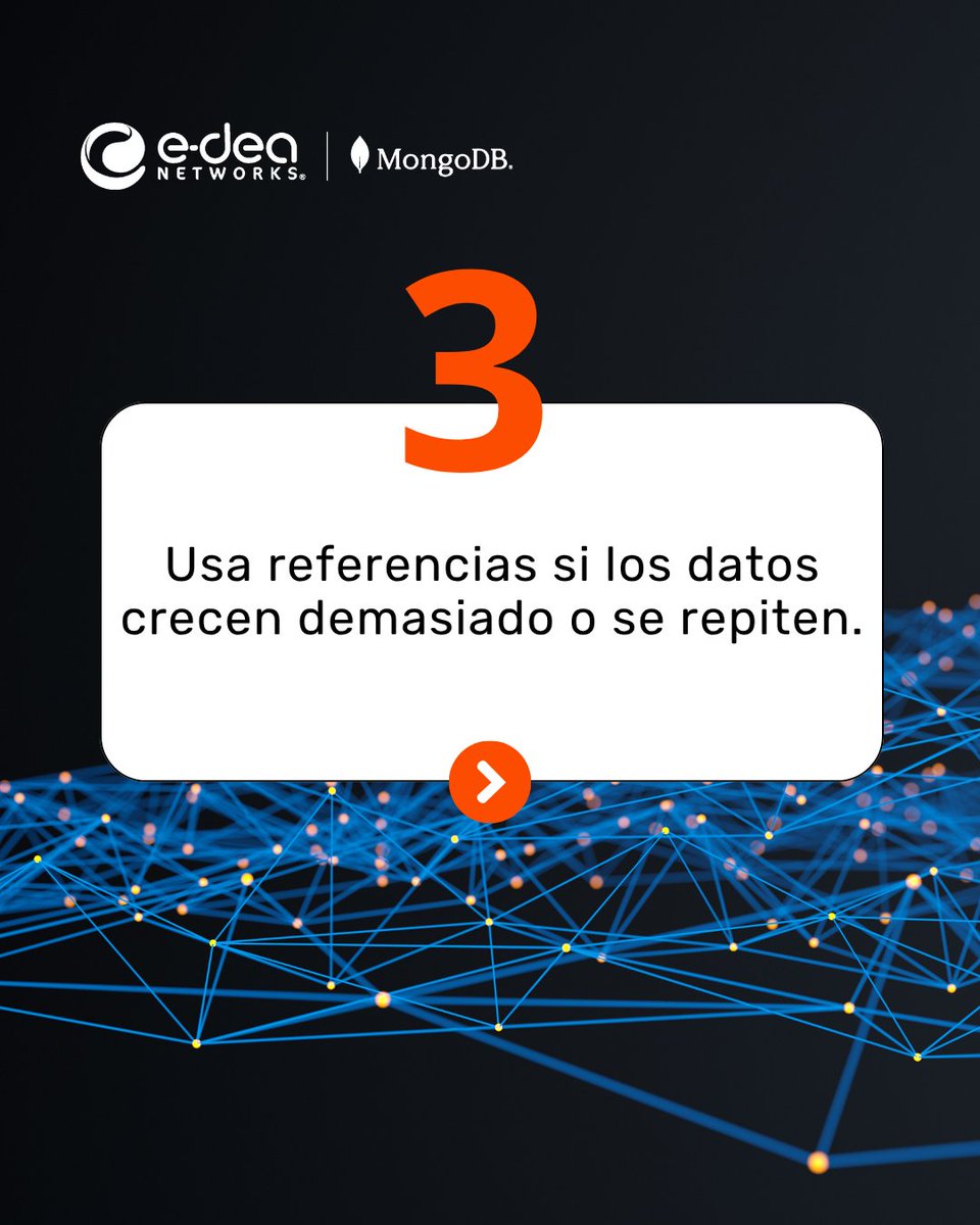 EdeaNetworks's tweet image. #MongoDB es potente, pero un mal diseño puede costarte tiempo y dinero.

👉 Conoce estas 5 claves para modelar bien tus datos y evitar dolores de cabeza.
🔐 En E-dea Networks hacemos que tus datos trabajen para ti.