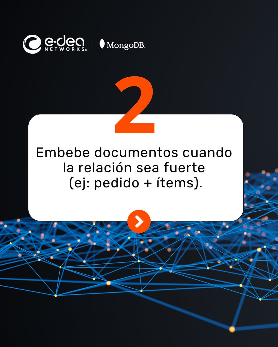 EdeaNetworks's tweet image. #MongoDB es potente, pero un mal diseño puede costarte tiempo y dinero.

👉 Conoce estas 5 claves para modelar bien tus datos y evitar dolores de cabeza.
🔐 En E-dea Networks hacemos que tus datos trabajen para ti.