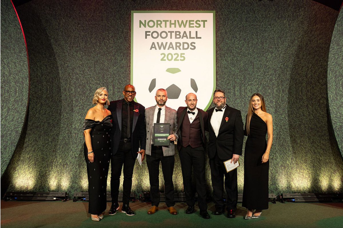 🏆 The <a href="/SCFCCommunity/">Stockport County Community Trust</a> Kits by County campaign was highly commended in the Community Initiative of the Season category at the <a href="/NWFAwards/">Northwest Football Awards 2025</a>.

The Trust were nominated for two awards on the night, with their Homeless Football Festival also shortlisted.

Congratulations to everyone 👏