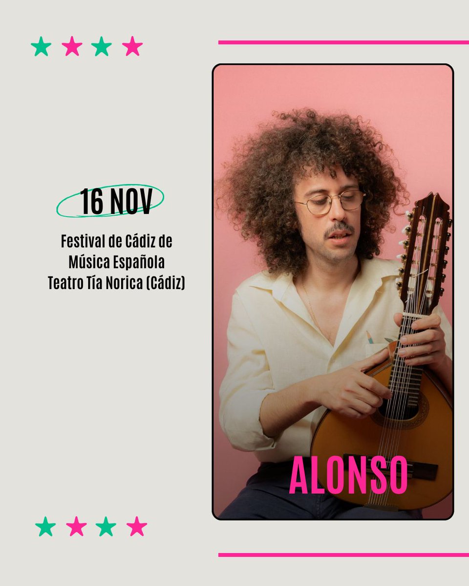 Noviembre no da tregua: la música sigue sonando fuerte en #CasaMaracas 🔥 Descubre los conciertos del mes y ven a vivirlos con nosotrxs. 

14 nov <a href="/lasdianas_/">Las Dianas</a> en #ZaragozaFelizFeliz 
16 nov Alonso en #FestivaldeCadizMusicaEspañola
29 nov <a href="/lasdianas_/">Las Dianas</a> en #FestivalGeneracionPop