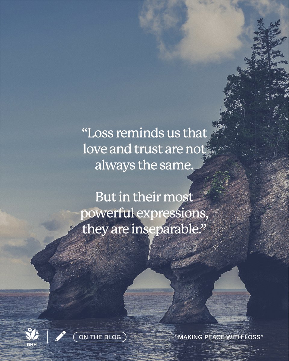 It is impossible to avoid loss on this side of heaven. Yet, we can trust that God will still be with us through every trail and He will sustain us in our grief. Read this week’s blog from Regina Franklin to find hope in this truth today. 💛

godhearsher.org/blog/