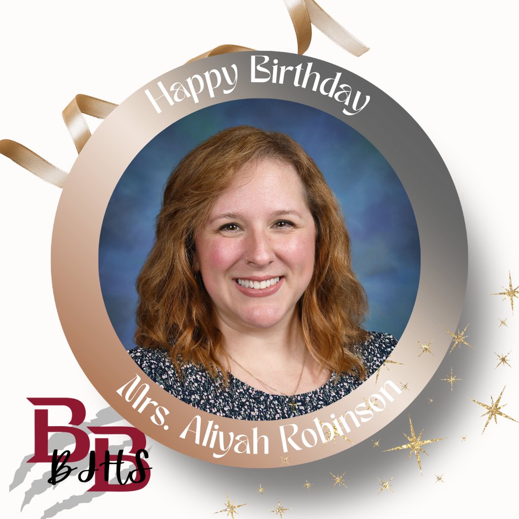 Badger Nation, please help us wish Mrs. Aliyah Robinson a very happy birthday! #bjhsoneteamonedream #bprd