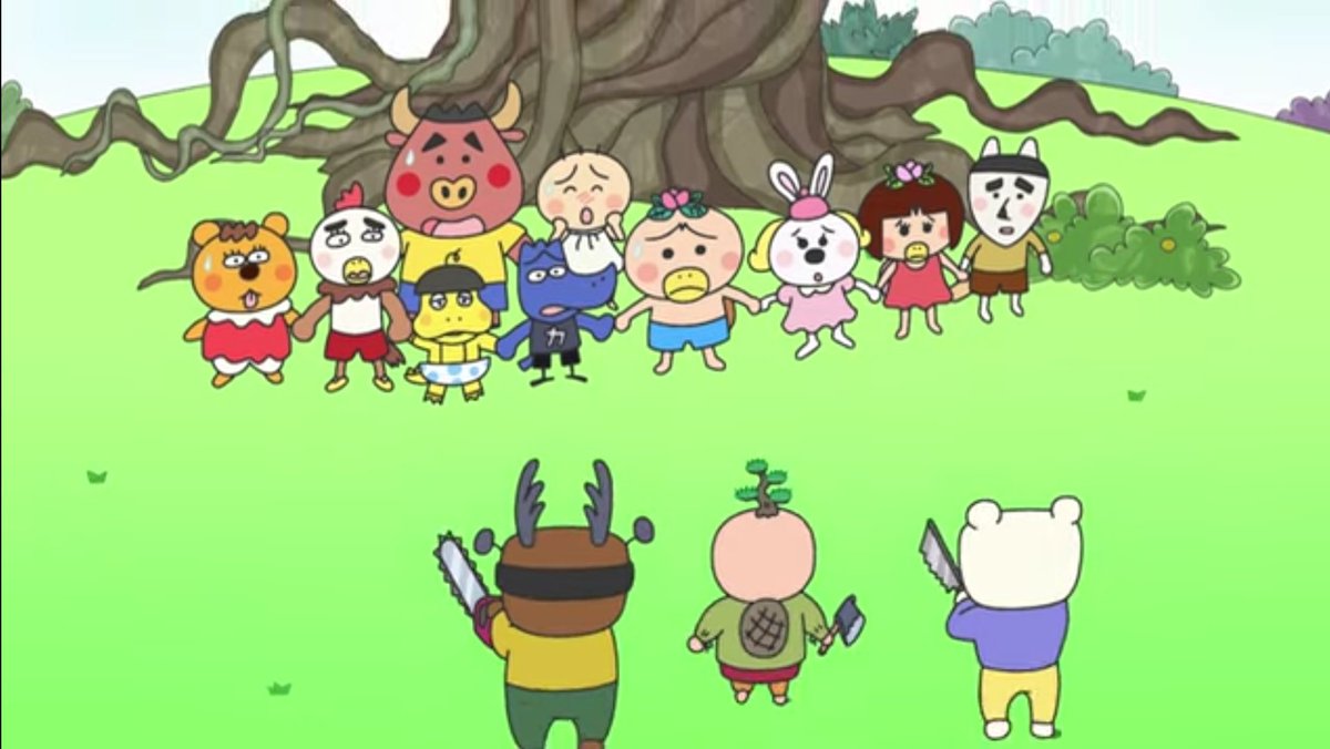 addict_ykt's tweet image. はなかっぱの最新話、村の開発のために大木が伐採されるのを子どもたちが実力阻止する開発反対運動の話でアツすぎる ラテンアメリカの土地なし農民運動を思い出した
youtu.be/ZYtAxoff-Bg?si…