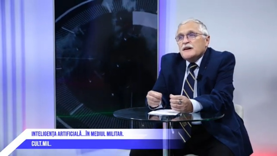 IONPETRESCU's tweet image. 📺CULT.MIL. 
TEMA EMISIUNII: INTELIGENȚA ARTIFICIALĂ...ÎN MEDIUL MILITAR.

VIDEO: youtube.com/watch?v=X8yPpw…