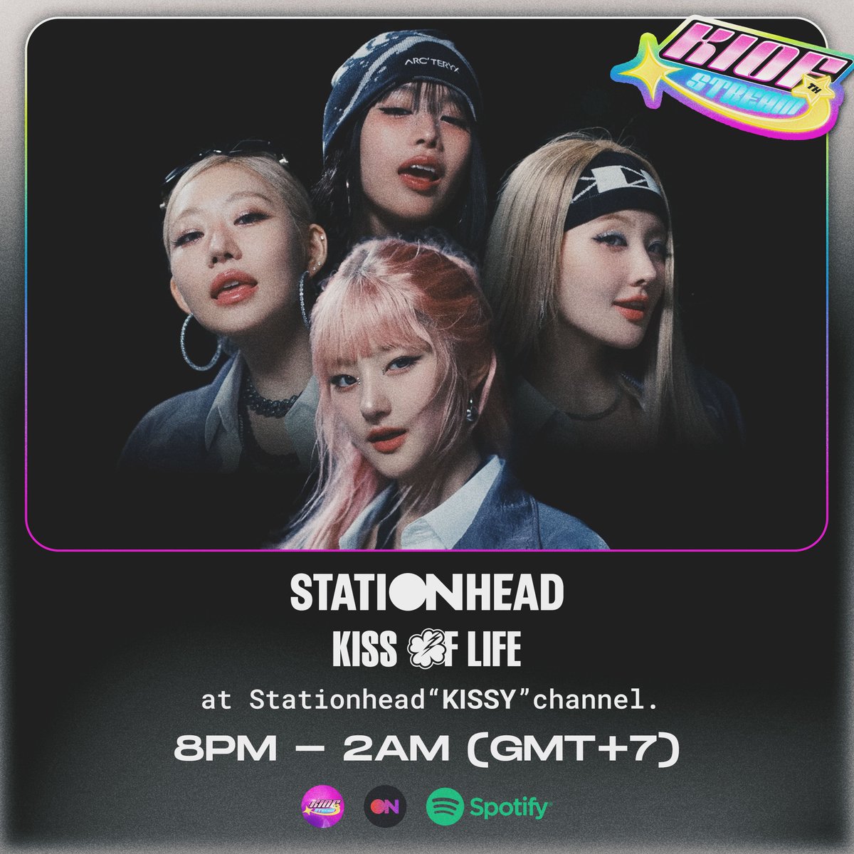 KiofTH_Stream's tweet image. 🔴‼️ ON AIR KISSY’s Let’s Stream‼️🔴

🍀 Lucky STREAM ON @STATIONHEAD 🍀

🎙️Host : “thkiofmer”
📻Station : “𝗞𝗜𝗦𝗦𝗬” channel 

🔗: share.stationhead.com/q577arwudvnm

🍀You don’t know how Lucky you are 💖#ไม่มีเวลาหยุดสตรีมจูบชีวิต

#KISSOFLIFE #TOKYO_MISSION_START