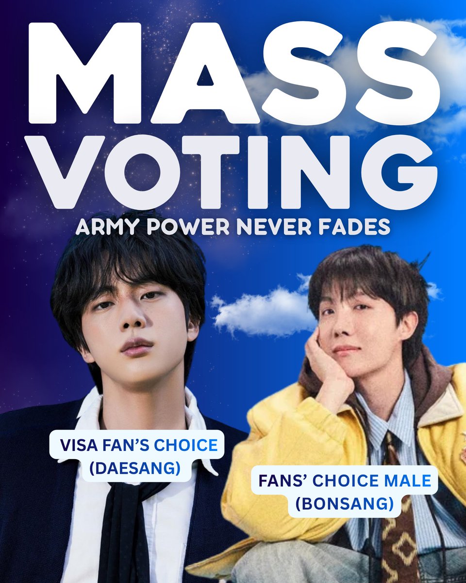 btsvotingunite's tweet image. ✨ MASS VOTING STARTS NOW 

We need you more than ever, ARMY! Let's unite to reach our goals! 

✅ Push Jhope on Bonsang (maintain Jin's position) 
✅ Prioritize JIN on VISA (Daesang) 

ARMY POWER NEVER FADES 

Tutorial: bit.ly/BVSC2025MAMA
Vote here: share.mnetplus.world/2025-mama?miss…