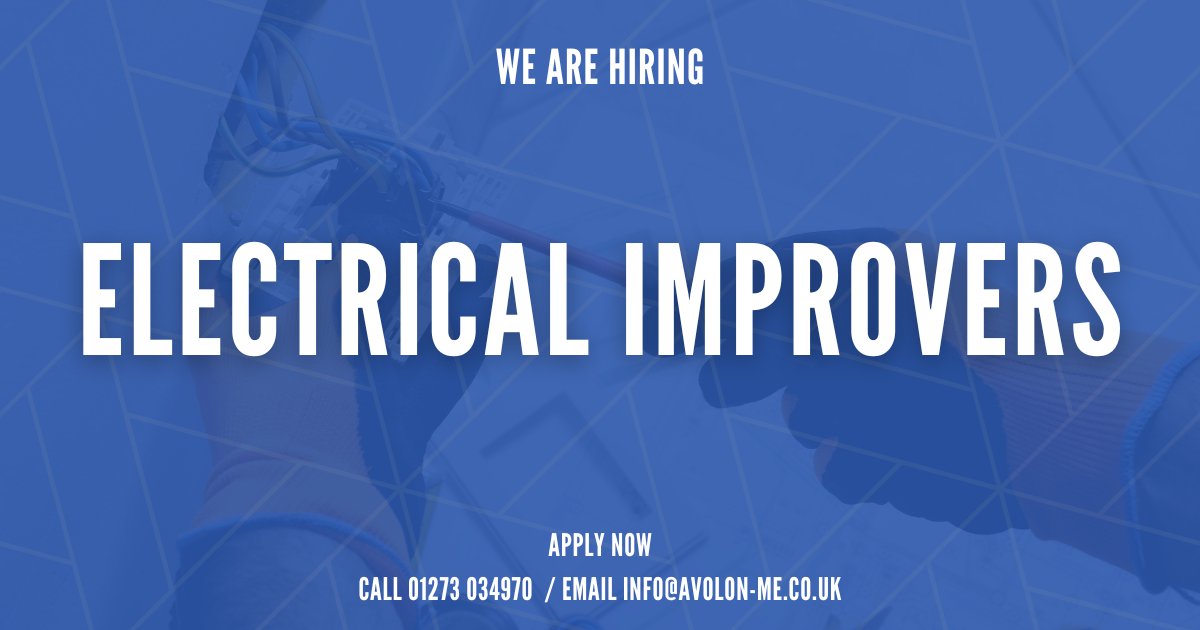 𝗘𝗹𝗲𝗰𝘁𝗿𝗶𝗰𝗮𝗹 𝗜𝗺𝗽𝗿𝗼𝘃𝗲𝗿 - 𝗗𝗲𝗽𝘁𝗳𝗼𝗿𝗱

Pay rate: up to £190 per day
Contract length: 2 months

Requirements:
• Valid JIB/ECS card
• Qualified to at least NVQ Level 3
• Ability to commute 5 days per week

☎️ Call 01273 034970 to apply now!