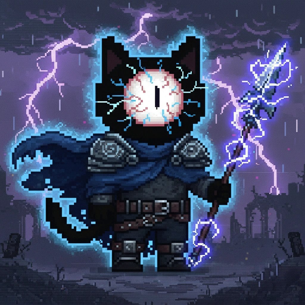 Thrilled to announce our collaboration with <a href="/PixelCatsBtc/">Pixel Cats</a> launching on spark.

We’d be giving out some spots and to enter 👇
-Follow <a href="/HuntrsDao/">Hunters Dao 🃏</a> and <a href="/PixelCatsBtc/">Pixel Cats</a> 
-like and retweet x.com/pixelcatsbtc/s…
-Join the discord discord.gg/sfCmFnH6
-Drop taproot address.

Goodluck.