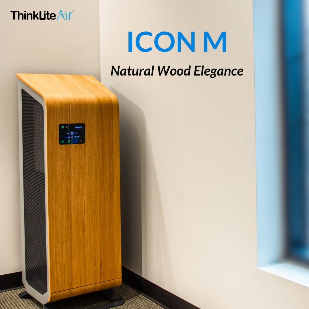 The ICON M blends natural wood design with advanced purification and quiet efficiency—clean air meets timeless style.

Perfect for office settings, or anywhere where purification and elegance is required.

Discover more: thinklite.com/icon-m/

 #IAQ #HealthySpaces #ThinkLite