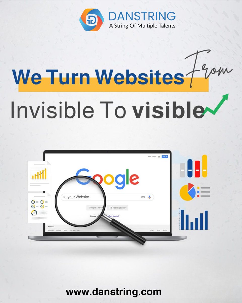 From unseen to unstoppable — we make your website shine on Google!
Boost your online visibility with Danstring’s expert SEO and digital marketing solutions.
🌐 danstring.com
.
.
.
.
#DigitalMarketing #SEO #OnlineVisibility #WebsiteGrowth #Danstring #WebDevelopment