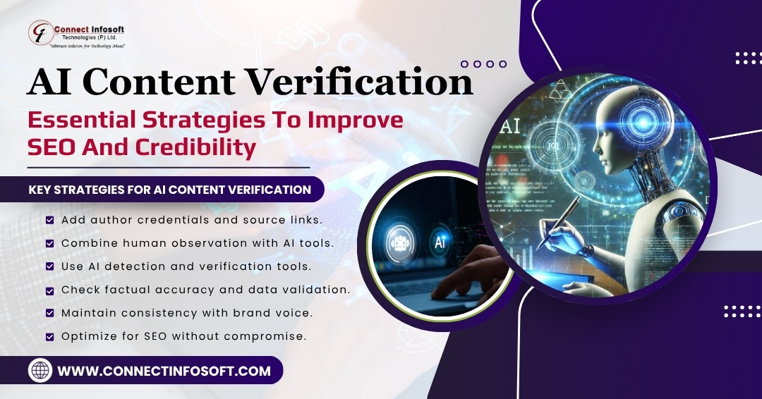 connectinfo_12's tweet image. AI Content Verification: Essential Strategies to Improve SEO and Credibility
Read More: connectinfosoft.com/blog/ai-conten…
#AIContent #ContentVerification #SEO #DigitalMarketing #USA