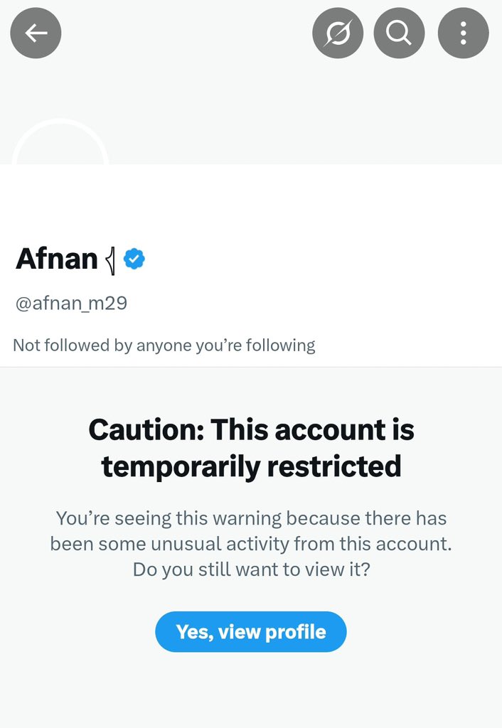 بلاغات من الذباب الالكتروني على حسابي بعد مشروع التخرج. علق باي شيء لاعادة تفعيل الحساب ، حسبي الله ونعم الوكيل