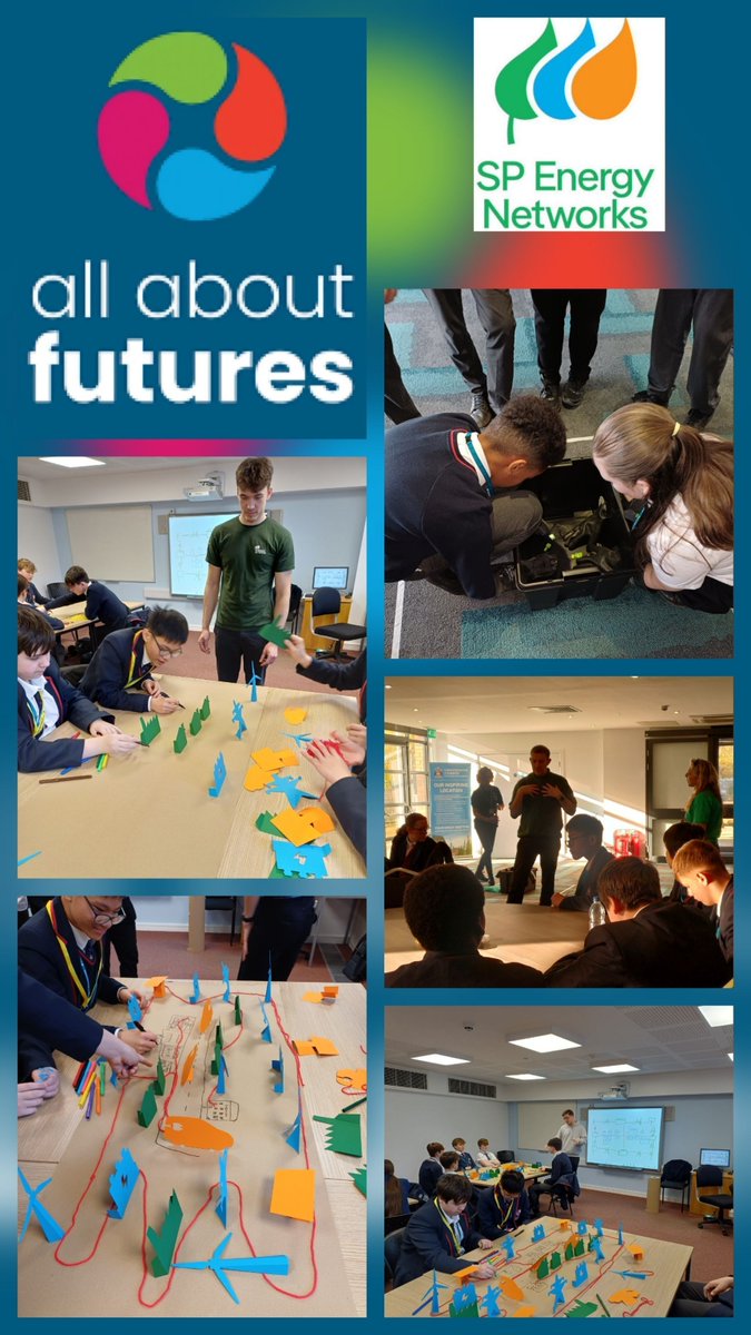 Year 9 students represented our school during workplace experience days with #AllAboutFutures, #SPEnergy, and local businesses. These organizations introduced students to #GreenCareers, where they demonstrated teamwork, problem-solving, &amp; creativity in simulated work environments