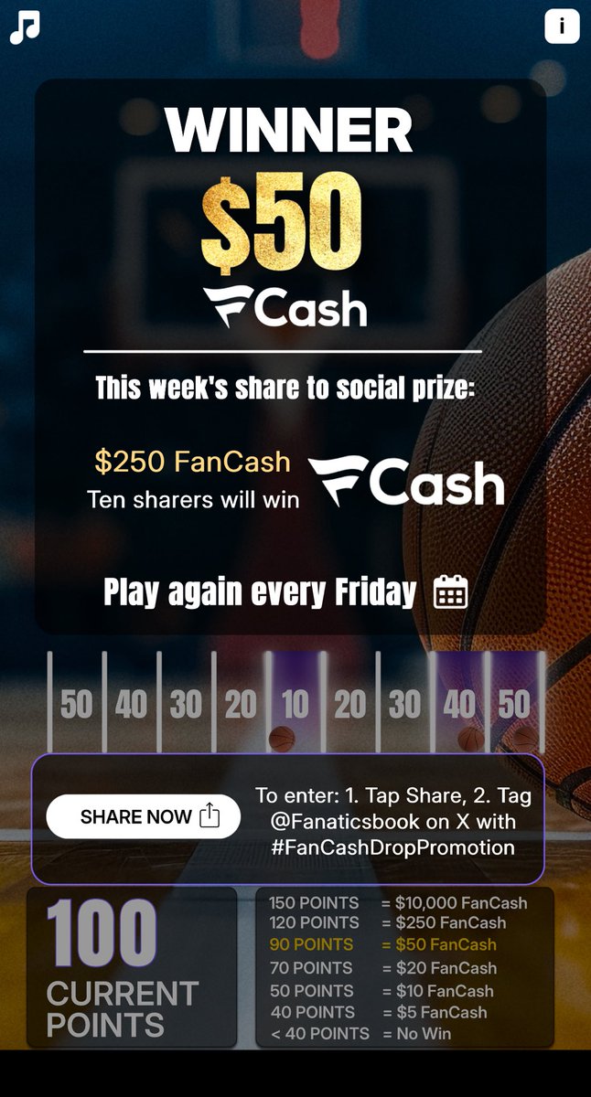 MikeWurty's tweet image. Gotta Love fancash fridays #FanCashDropPromotion today ⁦@FanaticsBook⁩  fanatics.onelink.me/5kut/p6fykbjo