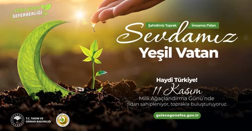 Hatay’da Ağaçlandırma Seferberliği
Hatay Tabiatı Koruma Derneği, 11 Kasım Milli Ağaçlandırma Günü etkinliklerine bu yıl da destek verecek. 
kurtulusgazetesi.com/hatayda-agacla…
<a href="/Takoder/">Hatay Tabiatı Koruma Derneği</a> 
<a href="/abdullahogunc/">Abdullah ÖĞÜNÇ</a> 
<a href="/OGMgovtr/">Orman Genel Müdürlüğü</a> 
<a href="/HatayOBM/">Hatay Orman Bölge Müdürlüğü</a>