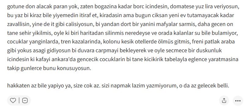 kimse okumayacak da ekleyesim geldi