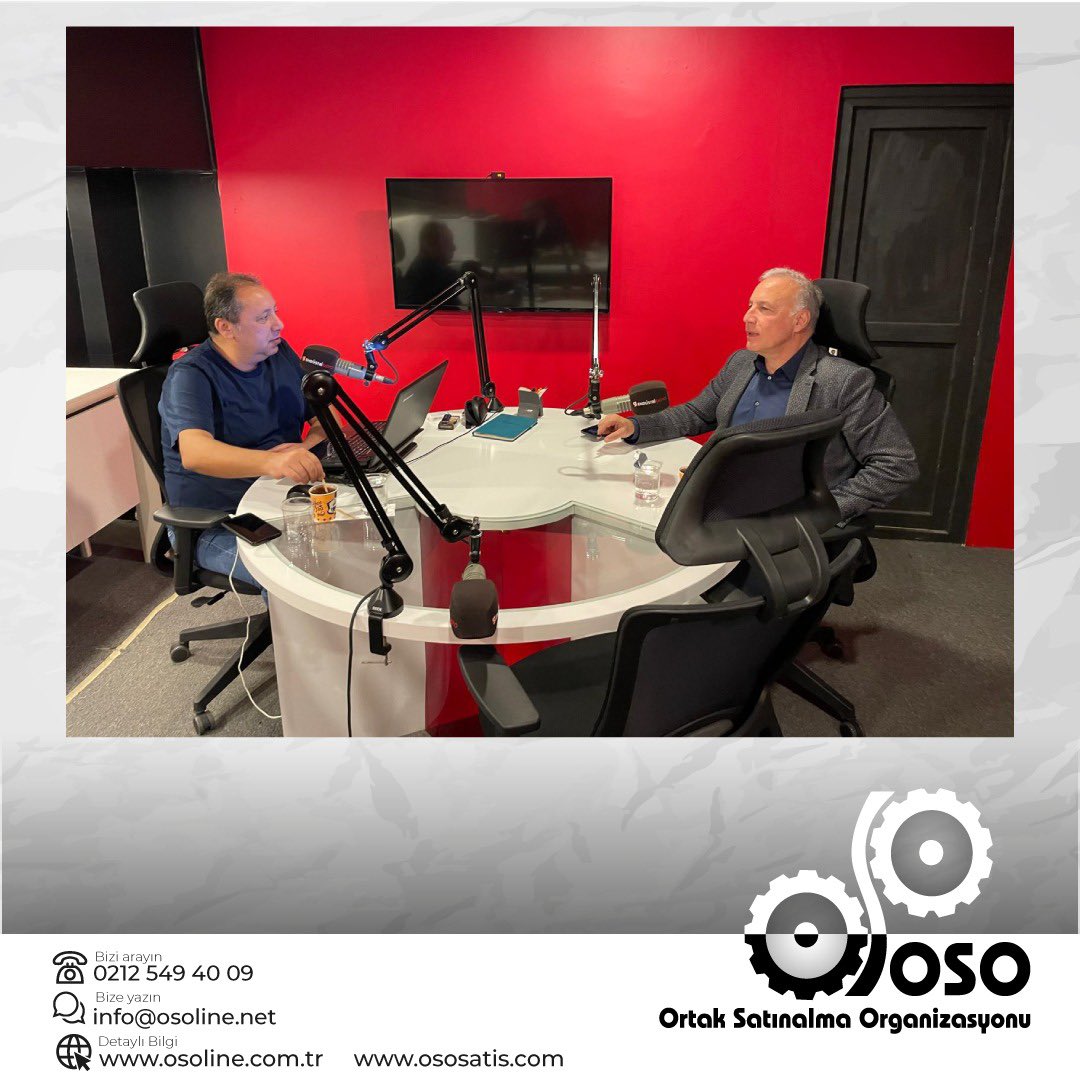 OSOLINE_'s tweet image. OSO CEO’su Attila Arsan, bugün ST Endüstri Radyo’da Çetin Ünsalan’ın “Reel Piyasalar” programına stüdyo konuğu olarak katıldı.

#osoline #ososatis #stendüstriradyo #reelpiyasalar