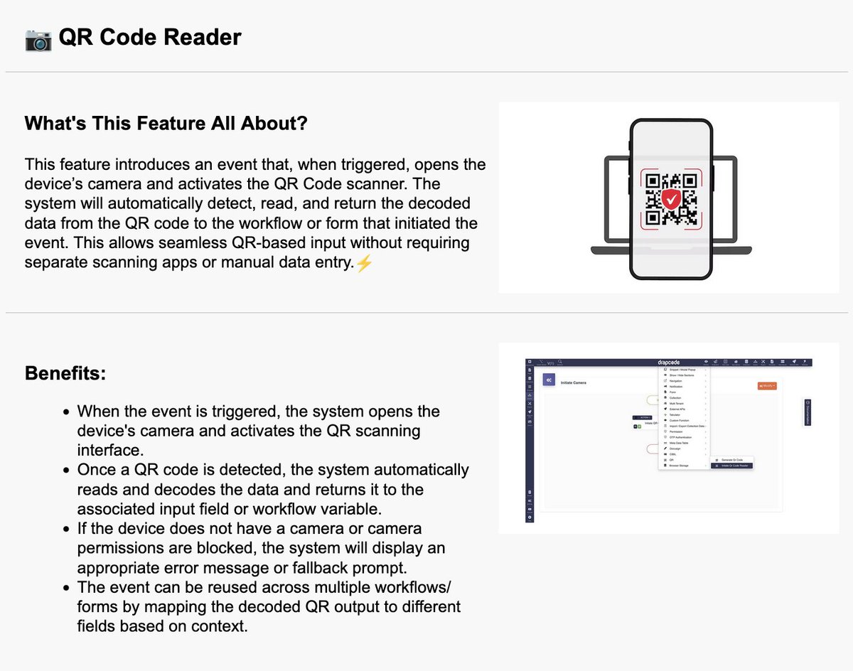 drapcode's tweet image. Our Newsletter #102 is here and we are back with exciting updates :)

📷 QR Code Reader
🙋 Get User Details by Access Token
💻 Restrict Developer API Access by IP Address
🦸‍♂️ Create user with Tenant, Sub-Tenant &amp;amp; User Setting,
and much more.

Start building now 😀👏