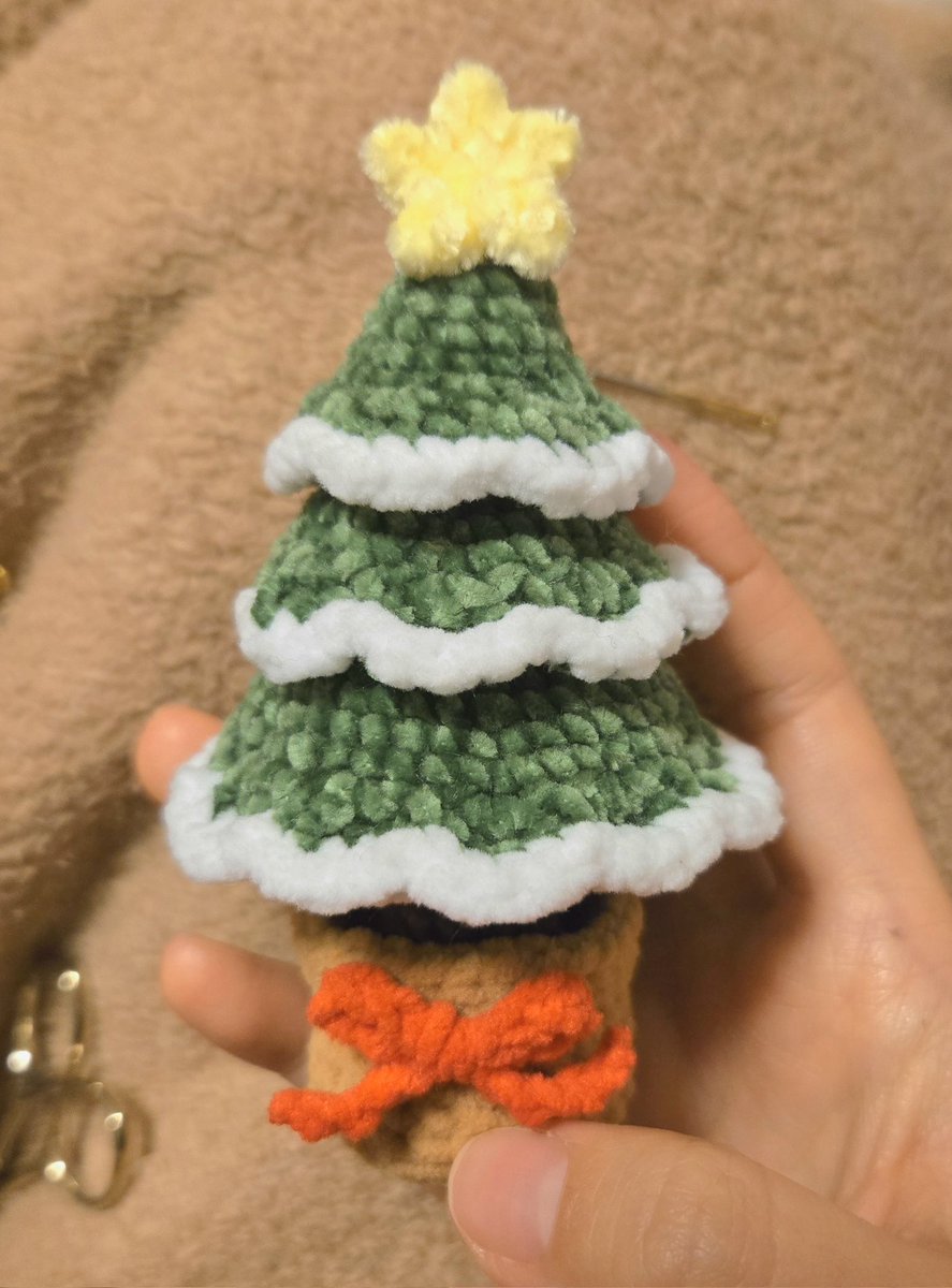 お星様ついた︎🌟
 #あみぐるみ  #編み物