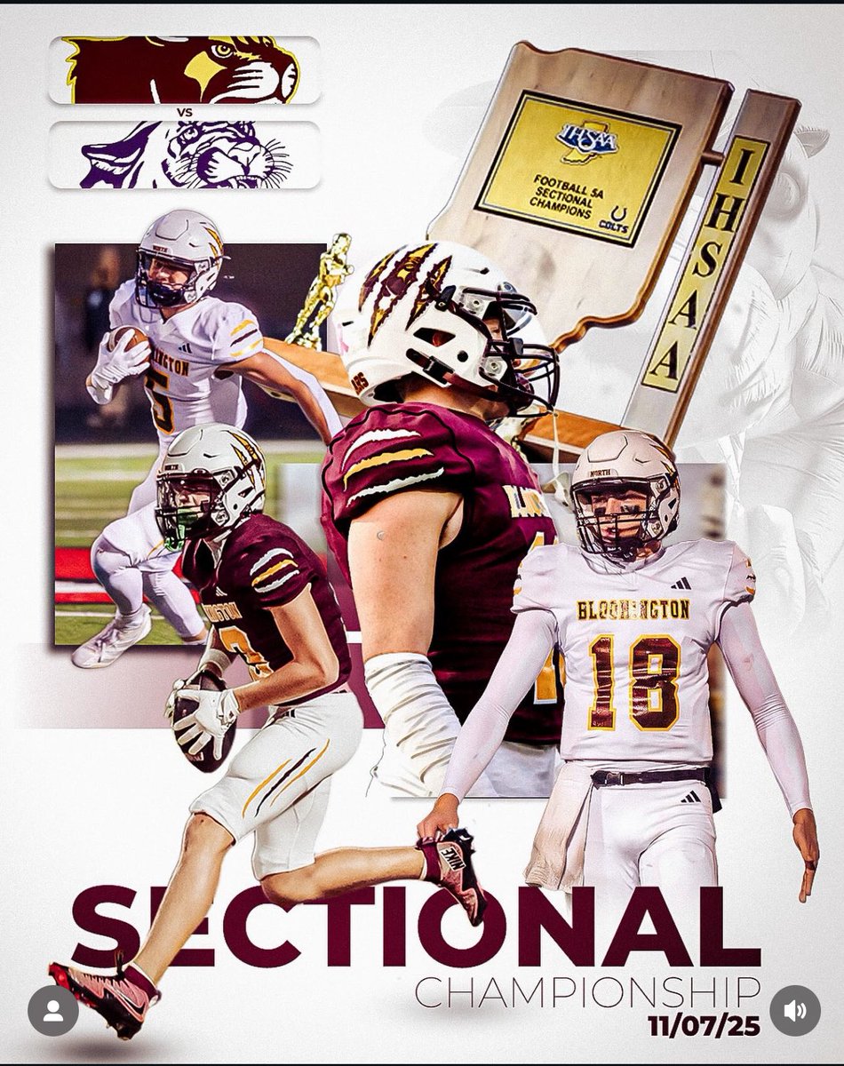 Bloomington North Football tweet media