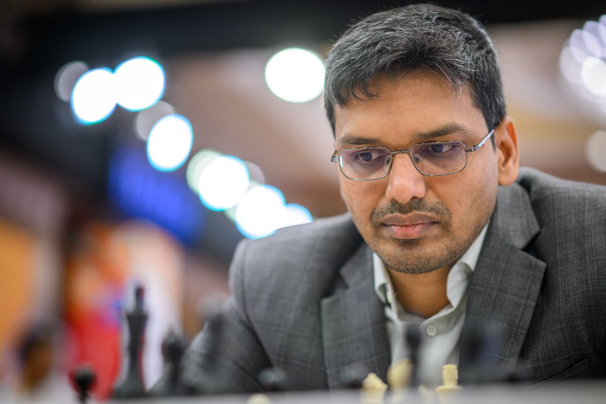 narangnitin's tweet image. GM Harikrishna impressed with his skillful play using the white pieces against Daniel Dardha, securing a well-deserved victory through a smart and beautifully executed move. Well played, GM Harikrishna.
#FIDEWorldCup2025