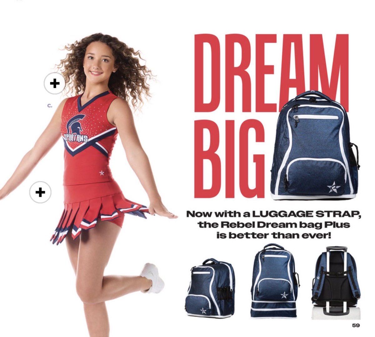 AddisonHill29's tweet image. Thankful to be included in the Rebel Athletic Cheer lookbook this year!