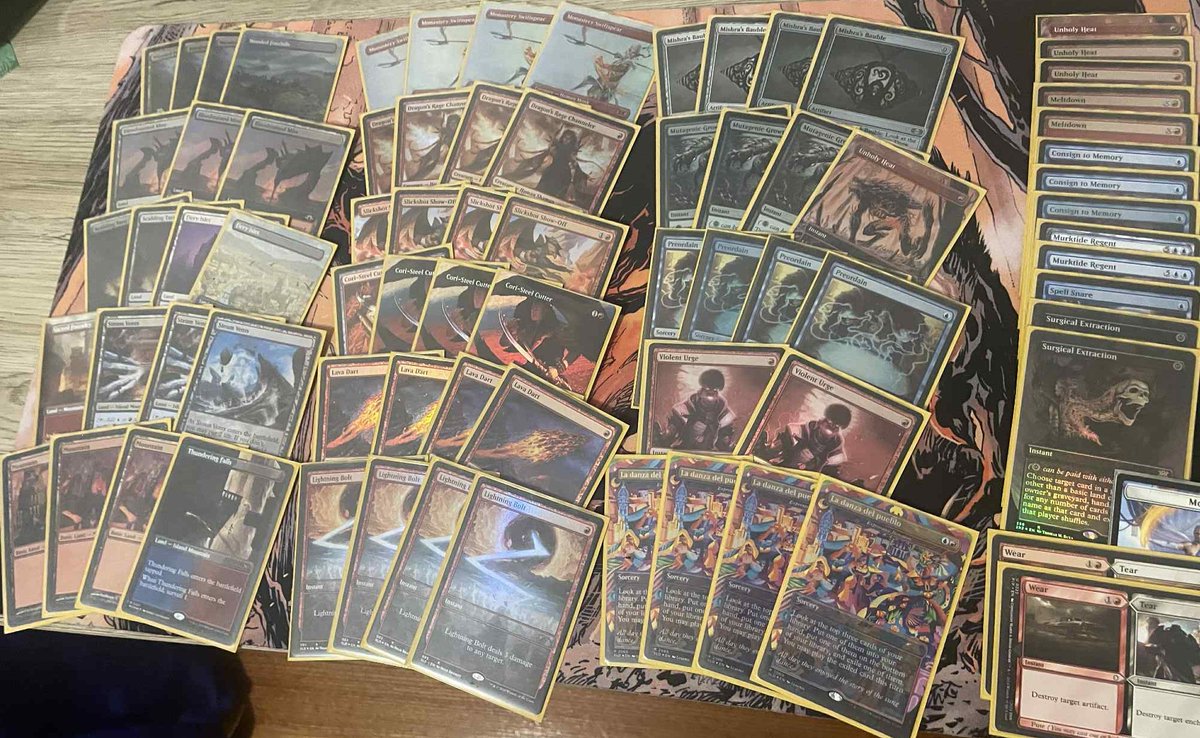Traditional prowess has been explosive and really fun. Need to finish off these foil playsets..
2-0 Burn
2-1 Etron 
0-2 Tron
2-0 Samwise combo

<a href="/fireshoes/">Robert Taylor🔥</a>