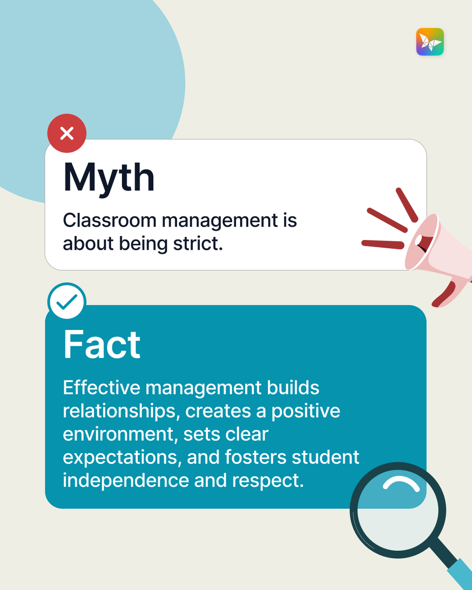 SuraasaTeach's tweet image. The belief: &quot;Good classroom management means a teacher is super strict.&quot; Is that really it?

Let&apos;s praise the teachers who build bridges, not just rules!

#classroomcommunity #teacherskills #positivelearning #suraasa #education