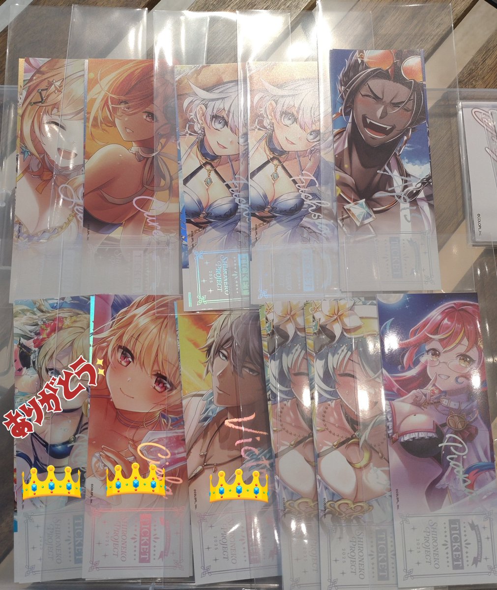 k1i2r1a4ri's tweet photo. 【交換】白猫プロジェクト  夏祭り  プリンセス  カフェ
譲→画像あるもの

求→
★マルイ
👑先行缶バッジ    アイシャ  
チケット風カードセルピナ  1枚
マール缶バッジ
マールブロマイド
チェキ風カード  マール
👑⇆👑
★カフェ
同種マール
交換可能な方いましたらリプくださいませ
郵送になります https://t.co/QnbZ4RZKx6
