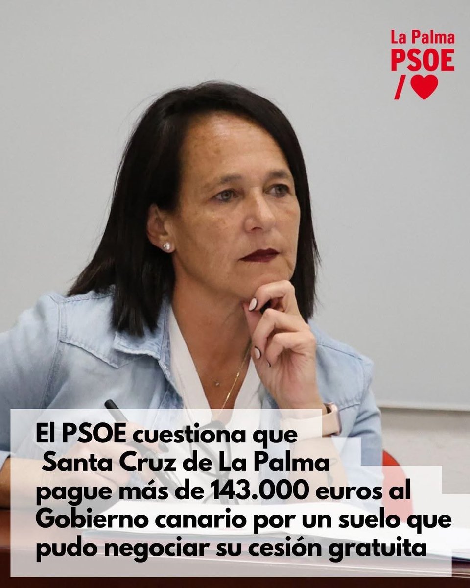 La portavoz del Grupo Socialista, Ylli Lemes, recuerda que desde el mes de marzo instaron al Gobierno municipal a que negociara un convenio de cesión y, ahora, a toda prisa, van a adquirir este terreno del barrio de El Pilar para hacer aparcamientos

🔗goo.su/Ez18