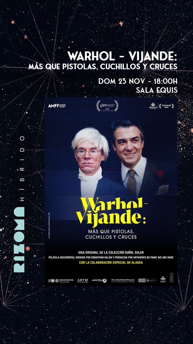 🎬✨ ESTRENOS HÍBRIDOS 
Ciencia, arte, memoria y experimentación se cruzan en una selección que borra los límites entre realidad y ficción. Cuatro estrenos que redefinen lo que puede ser el cine.
ENTRADAS A LA VENTA